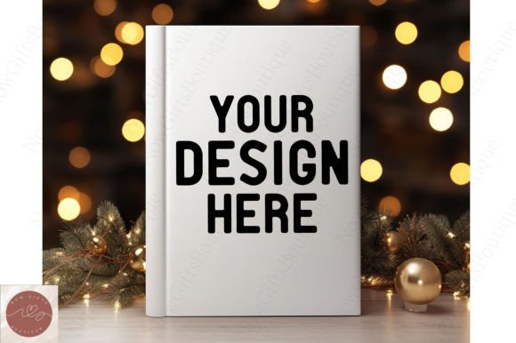Book Cover Mockup Christmas Mockup 7 for Christmas Amp Graphics
