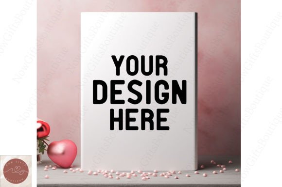 Book Cover Mockup Valentine Mockup 19 for Valentine S Day Graphics