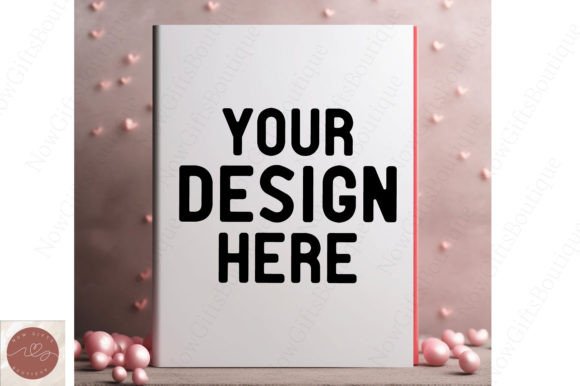 Book Cover Mockup Valentine Mockup 22 for Graphics and Valentine S Day