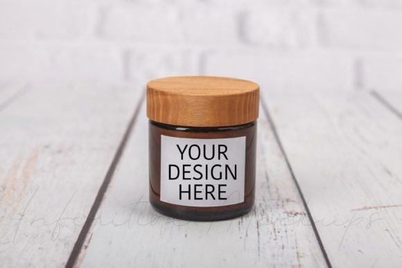 Candle Jar Mockup for Spa Amp Graphics