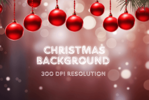 Christmas Background Mockup - A Versatile Graphic Asset for Branding