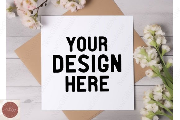 Christmas Card Mockup 27 for Graphics and Invitations Amp