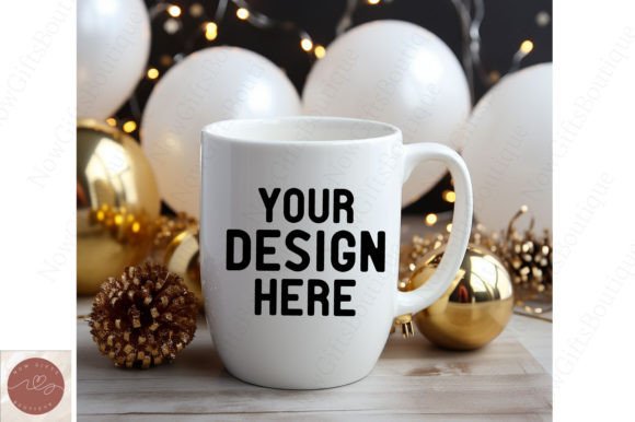 Happy New Year Mug Mockup 32 for Mugs Amp Graphics