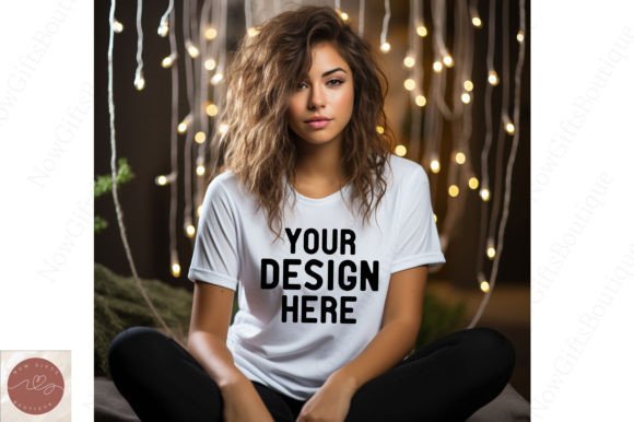 Happy New Year Woman Mockup 14 Review