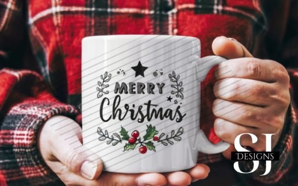 Holding Coffee Mug Mockup for Graphics and Mugs Amp