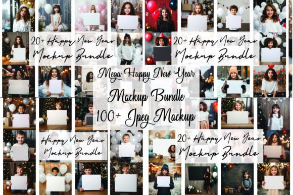 Mega Happy New Year Mockup Bundle Review