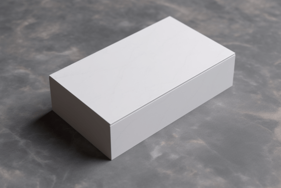 White Box Mockup for Graphics and Invitations Amp