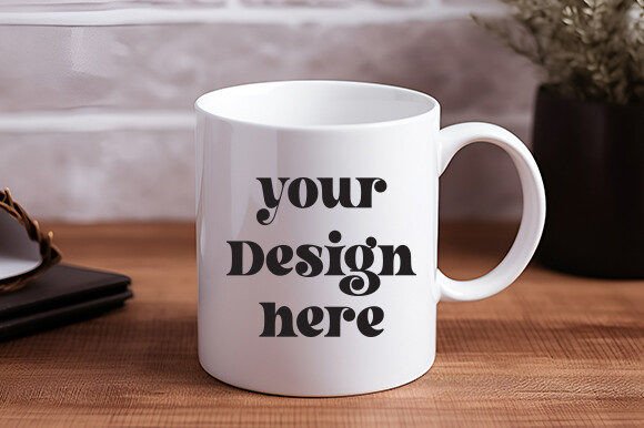 White Mug Mockup for Mugs Amp Graphics