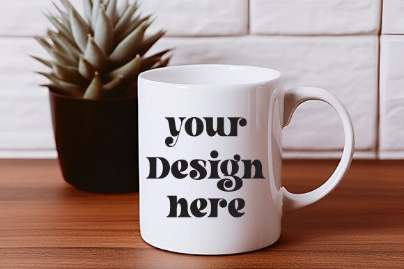 White Mug Mockup for Mugs Amp Graphics