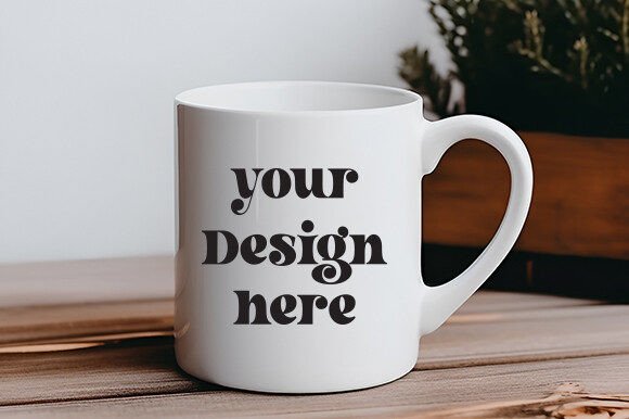 White Mug Mockup for Mugs Amp Graphics