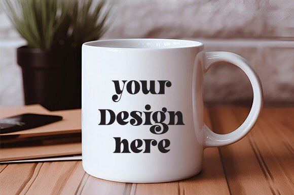 White Mug Mockup, Mug Mock Up 45 Review for Embroidery Projects