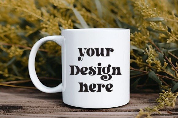 White Mug Mockup, Mug Mock Up 47 Review for Embroidery Projects